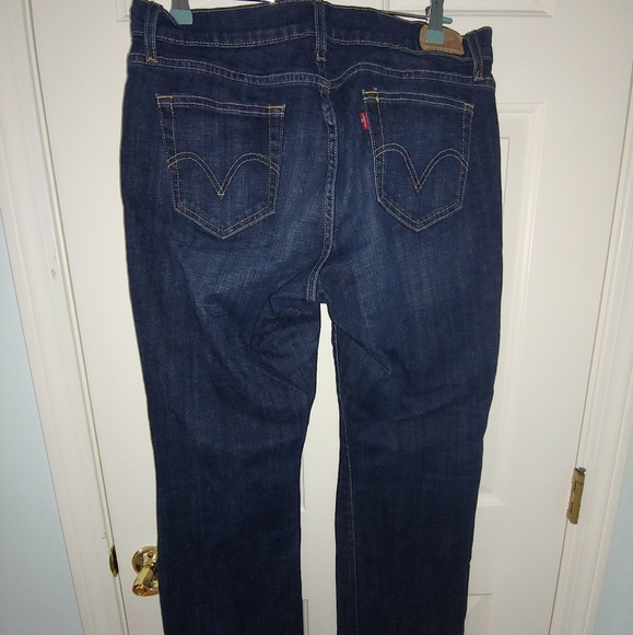 EUC Women’s Levi’s 529 Curvy Bootcut Jeans in Lunar Rising– Size 14 - Picture 7 of 11